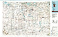 Glencoe Minnesota Historical topographic map, 1:100000 scale, 30 X 60 Minute, Year 1986