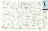 Glencoe Minnesota Historical topographic map, 1:100000 scale, 30 X 60 Minute, Year 1986