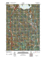 Glenville Minnesota Historical topographic map, 1:24000 scale, 7.5 X 7.5 Minute, Year 2010