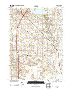 Glenville Minnesota Historical topographic map, 1:24000 scale, 7.5 X 7.5 Minute, Year 2013