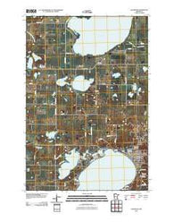 Glenwood Minnesota Historical topographic map, 1:24000 scale, 7.5 X 7.5 Minute, Year 2010