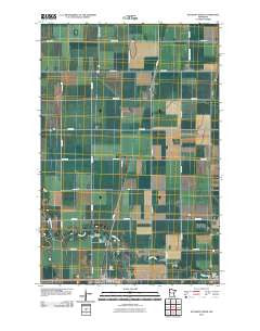 Glyndon North Minnesota Historical topographic map, 1:24000 scale, 7.5 X 7.5 Minute, Year 2010