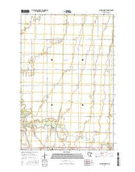 Glyndon North Minnesota Current topographic map, 1:24000 scale, 7.5 X 7.5 Minute, Year 2016