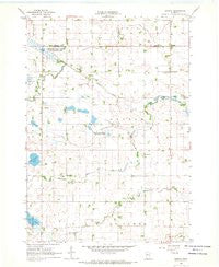 Godahl Minnesota Historical topographic map, 1:24000 scale, 7.5 X 7.5 Minute, Year 1967