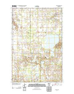 Gonvick Minnesota Historical topographic map, 1:24000 scale, 7.5 X 7.5 Minute, Year 2013
