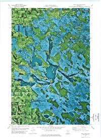 Good Lake Minnesota Historical topographic map, 1:24000 scale, 7.5 X 7.5 Minute, Year 1972