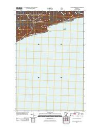 Good Harbor Bay Minnesota Historical topographic map, 1:24000 scale, 7.5 X 7.5 Minute, Year 2011