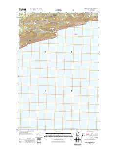 Good Harbor Bay Minnesota Historical topographic map, 1:24000 scale, 7.5 X 7.5 Minute, Year 2013