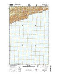 Good Harbor Bay Minnesota Current topographic map, 1:24000 scale, 7.5 X 7.5 Minute, Year 2016