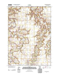 Good Thunder Minnesota Historical topographic map, 1:24000 scale, 7.5 X 7.5 Minute, Year 2013