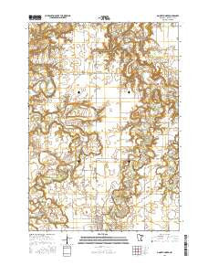 Good Thunder Minnesota Current topographic map, 1:24000 scale, 7.5 X 7.5 Minute, Year 2016