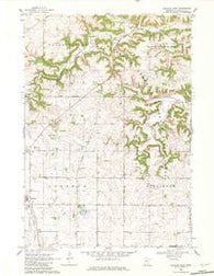 Goodhue East Minnesota Historical topographic map, 1:24000 scale, 7.5 X 7.5 Minute, Year 1968