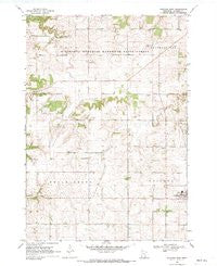Goodhue West Minnesota Historical topographic map, 1:24000 scale, 7.5 X 7.5 Minute, Year 1968