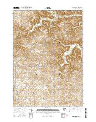 Goodhue East Minnesota Current topographic map, 1:24000 scale, 7.5 X 7.5 Minute, Year 2016