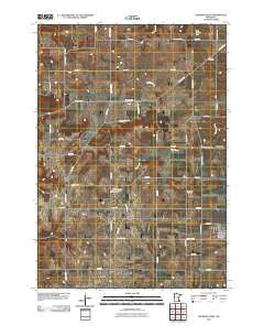Goodhue West Minnesota Historical topographic map, 1:24000 scale, 7.5 X 7.5 Minute, Year 2010