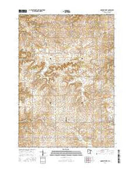 Goodhue West Minnesota Current topographic map, 1:24000 scale, 7.5 X 7.5 Minute, Year 2016