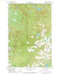 Goodland Minnesota Historical topographic map, 1:24000 scale, 7.5 X 7.5 Minute, Year 1969