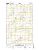 Goodridge Minnesota Current topographic map, 1:24000 scale, 7.5 X 7.5 Minute, Year 2016