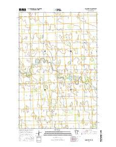 Goodridge SW Minnesota Current topographic map, 1:24000 scale, 7.5 X 7.5 Minute, Year 2016