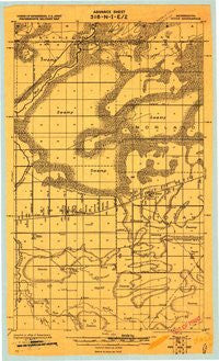 Goos Minnesota Historical topographic map, 1:62500 scale, 15 X 15 Minute, Year 1918