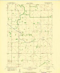 Gracelock NE Minnesota Historical topographic map, 1:24000 scale, 7.5 X 7.5 Minute, Year 1958