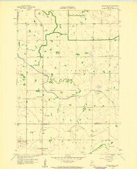 Gracelock NE Minnesota Historical topographic map, 1:24000 scale, 7.5 X 7.5 Minute, Year 1958