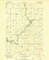 Gracelock NW Minnesota Historical topographic map, 1:24000 scale, 7.5 X 7.5 Minute, Year 1958
