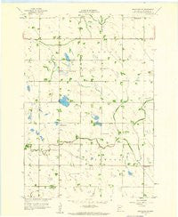 Gracelock SW Minnesota Historical topographic map, 1:24000 scale, 7.5 X 7.5 Minute, Year 1958