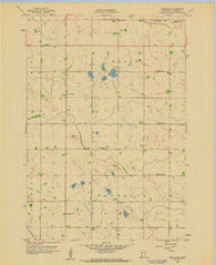 Gracelock Minnesota Historical topographic map, 1:24000 scale, 7.5 X 7.5 Minute, Year 1958