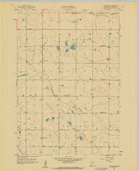Gracelock Minnesota Historical topographic map, 1:24000 scale, 7.5 X 7.5 Minute, Year 1958