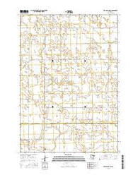 Gracelock NE Minnesota Current topographic map, 1:24000 scale, 7.5 X 7.5 Minute, Year 2016