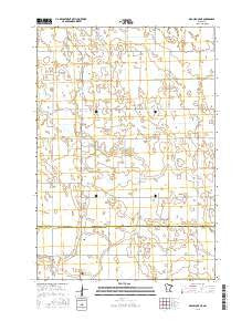 Gracelock NE Minnesota Current topographic map, 1:24000 scale, 7.5 X 7.5 Minute, Year 2016