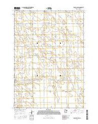 Gracelock SW Minnesota Current topographic map, 1:24000 scale, 7.5 X 7.5 Minute, Year 2016