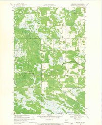 Graceton NW Minnesota Historical topographic map, 1:24000 scale, 7.5 X 7.5 Minute, Year 1968