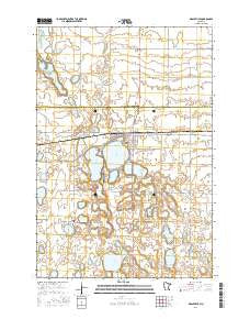 Graceville Minnesota Current topographic map, 1:24000 scale, 7.5 X 7.5 Minute, Year 2016