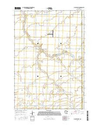 Graceville NE Minnesota Current topographic map, 1:24000 scale, 7.5 X 7.5 Minute, Year 2016