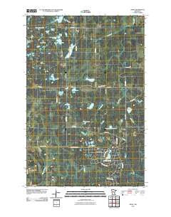 Graff Minnesota Historical topographic map, 1:24000 scale, 7.5 X 7.5 Minute, Year 2010