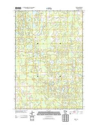 Graff Minnesota Historical topographic map, 1:24000 scale, 7.5 X 7.5 Minute, Year 2013