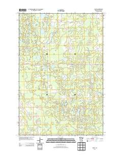 Graff Minnesota Historical topographic map, 1:24000 scale, 7.5 X 7.5 Minute, Year 2013