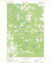 Graff Minnesota Historical topographic map, 1:24000 scale, 7.5 X 7.5 Minute, Year 1970