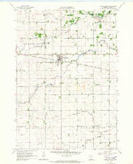 Grand Meadow Minnesota Historical topographic map, 1:24000 scale, 7.5 X 7.5 Minute, Year 1965