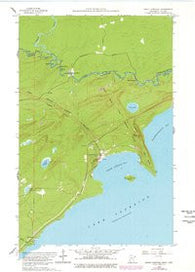 Grand Portage Minnesota Historical topographic map, 1:24000 scale, 7.5 X 7.5 Minute, Year 1959