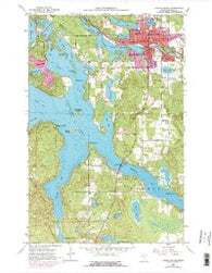 Grand Rapids Minnesota Historical topographic map, 1:24000 scale, 7.5 X 7.5 Minute, Year 1953
