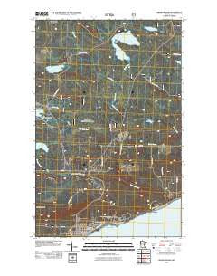 Grand Marais Minnesota Historical topographic map, 1:24000 scale, 7.5 X 7.5 Minute, Year 2011