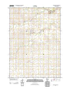 Grand Meadow Minnesota Historical topographic map, 1:24000 scale, 7.5 X 7.5 Minute, Year 2013