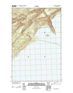 Grand Portage Minnesota Historical topographic map, 1:24000 scale, 7.5 X 7.5 Minute, Year 2013