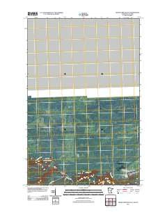 Grand Portage OE N Minnesota Historical topographic map, 1:24000 scale, 7.5 X 7.5 Minute, Year 2011
