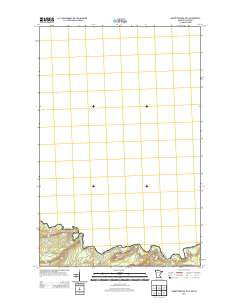 Grand Portage OE N Minnesota Historical topographic map, 1:24000 scale, 7.5 X 7.5 Minute, Year 2013