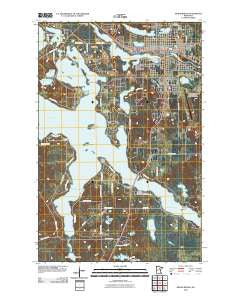 Grand Rapids Minnesota Historical topographic map, 1:24000 scale, 7.5 X 7.5 Minute, Year 2010