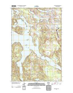 Grand Rapids Minnesota Historical topographic map, 1:24000 scale, 7.5 X 7.5 Minute, Year 2013